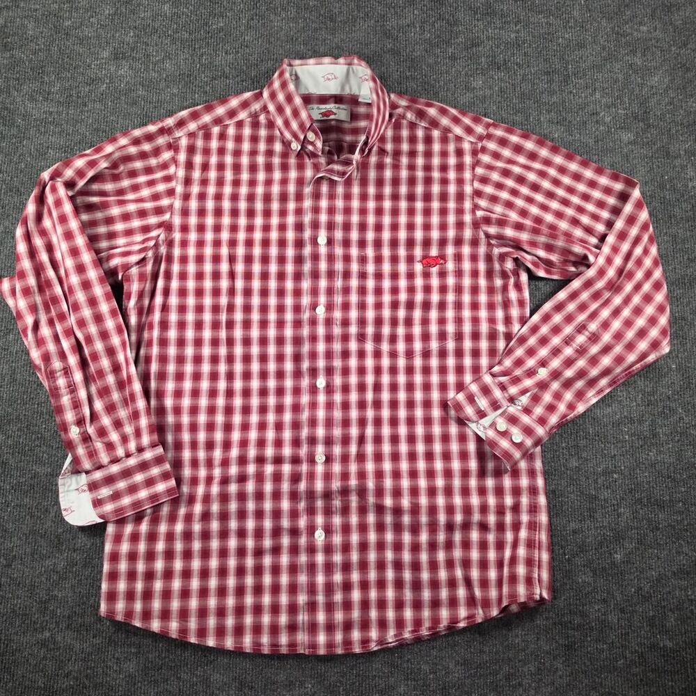 Unbranded Men's White and Red Shirt